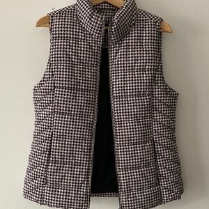Tommy Hilfiger Houndstooth Puffer Vest